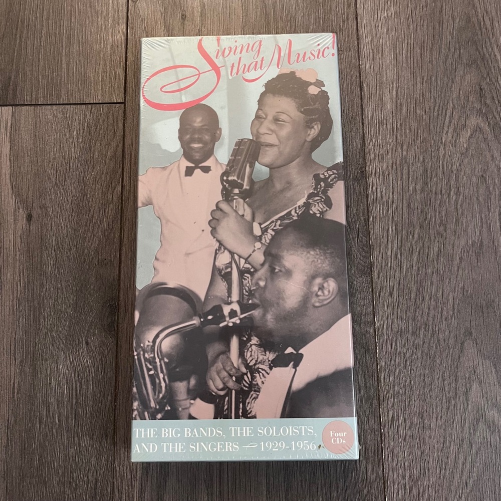 Swing That Music! Big Bands Soloists Singers 1929-1956 4-CD Box Set Smithsonian
